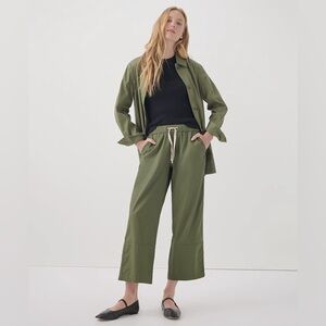 Pact Daily Twill Crop Pant Large